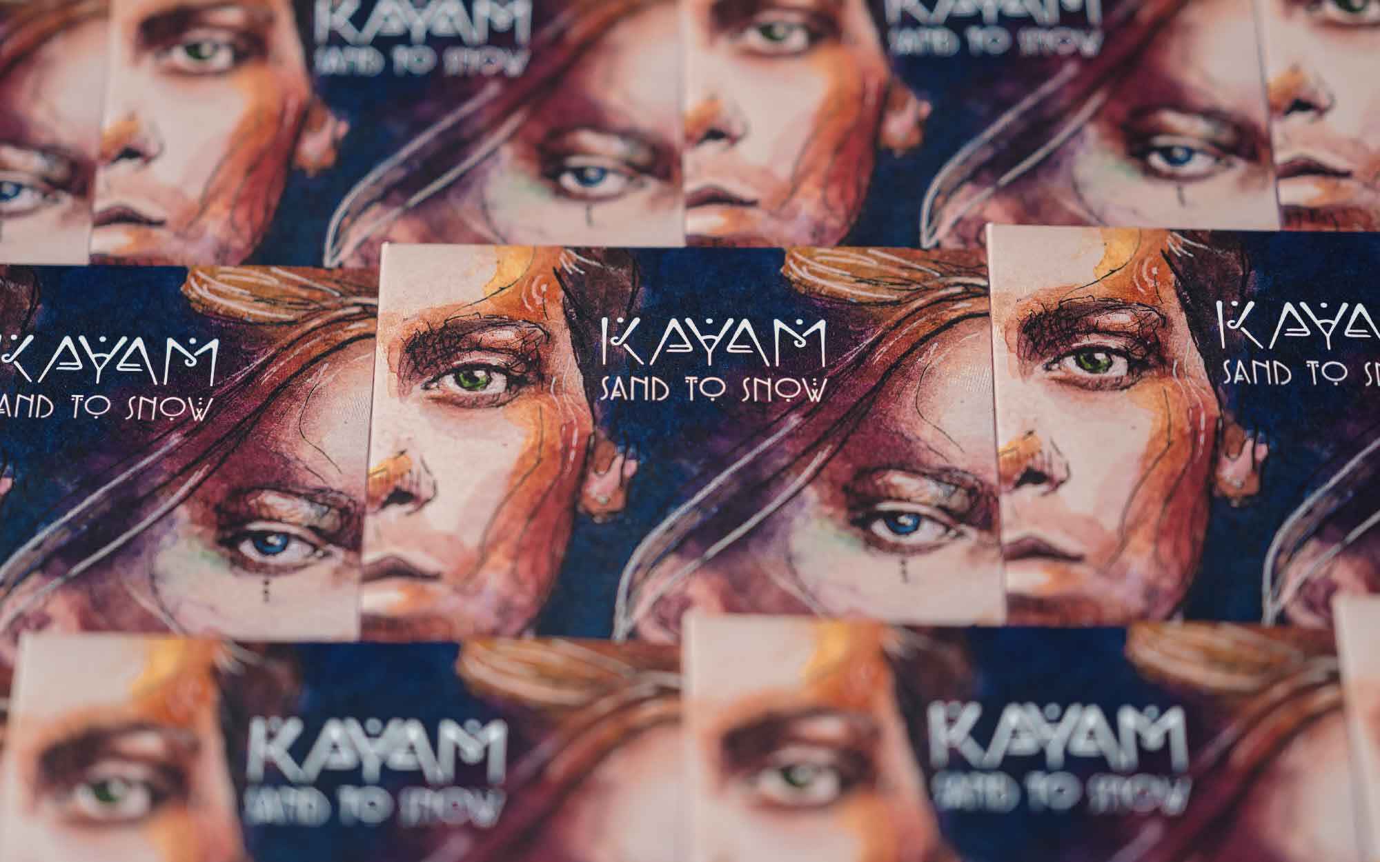 KAYAM merch: CD Sand to Snow cover